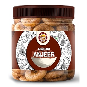 goru nutrixa natural premium afghani anjeer 100gm  soft juicy dried figs dry fruit  rich in dietary fiber  no added sugar