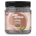 Goru Nutrixa Premium Chia Seeds 1000g, Healthy Raw Seeds | Clean Chia Seeds for Eating | Healthy Snacks | Calcium and Protein Rich Seeds