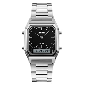 Gosasa Big Face Men Digital Sports Watch