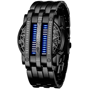 Gosasa Big Face Men Digital Sports Watch