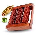 Wooden Foot Massager 3 Rollers with wooden Ball and karela, muscle Therapy for Stress Relief and Improved Blood Circulation (set of 3)