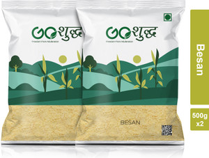 goshudh besan 500g each pack of 2- 1000g 1 kg pack of 2