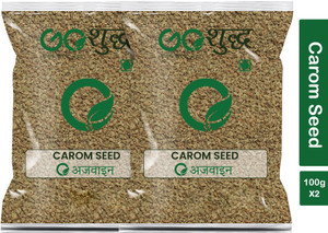 goshudh premium quality ajwain carom seeds-100gm pack of 2 2 x 100 g
