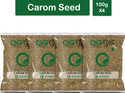 Goshudh Premium Quality Ajwain (Carom Seeds)-100gm (Pack Of 4) (4 x 100 g)