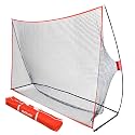 GoSports Golf Practice Hitting Net - Choose Between Huge 10 x 7 ft or 7 x 7 ft Nets - Personal Driving Range for Indoor or Outdoor Use - Designed by Golfers for Golfers
