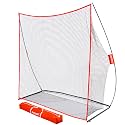 GoSports Golf Practice Hitting Net - Choose Between Huge 10 x 7 ft or 7 x 7 ft Nets - Personal Driving Range for Indoor or Outdoor Use - Designed by Golfers for Golfers