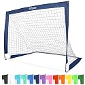 GoSports Team Tone 4ft x 3ft Portable Soccer Goal for Kids - Pop Up Net for Backyard - Navy, 4 ft x 3 ft (Pack of 12)