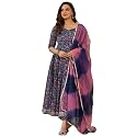 GoSriKi Cotton Blend Womens Kurta With Pant