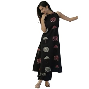 GoSriKi Cotton Co Ord Set for Women