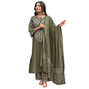 GoSriKi Kurta Sets for Women Rayon Viscose