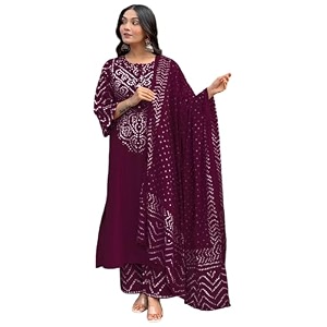 GoSriKi Kurta Sets for Women Rayon Viscose