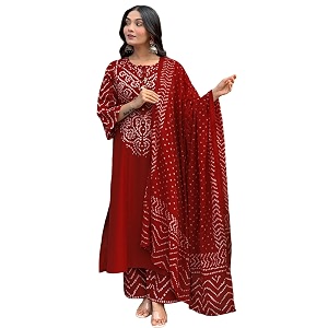 GoSriKi Kurta Sets for Women Rayon Viscose