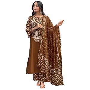 GoSriKi Kurta Sets for Women Rayon Viscose