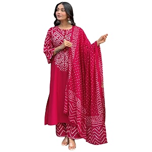 GoSriKi Kurta Sets for Women Rayon Viscose
