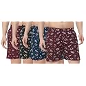 GoSriKi Men39s Cotton Printed Boxer Shorts Pack