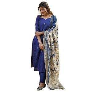 GoSriKi Viscose Kurta Kurta with Pant