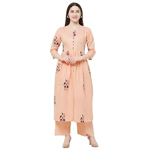 gosriki women39s cotton anarkali salwar suit set