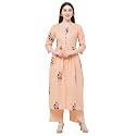 GoSriKi Women's Cotton Anarkali Salwar Suit Set
