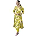 GoSriKi Women39s Cotton Blend Printed Kurta with