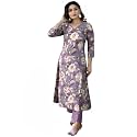 GoSriKi Women39s Cotton Blend Printed Kurta with