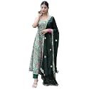 GoSriKi Women39s Cotton Blend Anarkali Printed Kurta