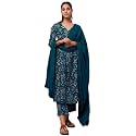 GoSriKi Women39s Cotton Blend Anarkali Printed Kurta