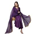 GoSriKi Women39s Cotton Blend Anarkali Solid Kurta