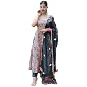 GoSriKi Women39s Cotton Blend Anarkali Printed Kurta