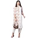 GoSriKi Women39s Cotton Blend Printed Straight Kurta