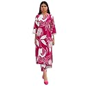 GoSriKi Women39s Cotton Blend Straight Printed Kurta