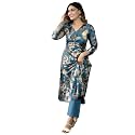 GoSriKi Women39s Cotton Blend Printed Kurta with