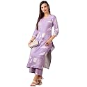 GoSriKi Women39s Cotton Blend Straight Printed Kurta