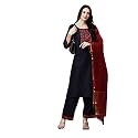 GoSriKi Women39s Cotton Straight Kurta with Palazzo
