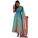 GoSriKi Women39s Georgette Anarkali Kurta Set with