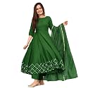 GoSriKi Women39s Rayon Anarkali Soild Kurta with