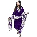 GoSriKi Women39s Rayon Blend Straight Embroidered Kurta