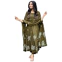 GoSriKi Women39s Rayon Blend Anarkali Printed Kurta