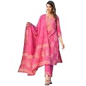 GoSriKi Women39s Rayon Blend Printed Straight Kurta