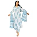 GoSriKi Women39s Rayon Blend Anarkali Printed Kurta