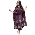 GoSriKi Women39s Rayon Blend Anarkali Printed Kurta