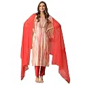 GoSriKi Women39s Rayon Blend Straight Printed Kurta