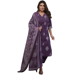 GoSriKi Womens Rayon Viscose Straight Printed Kurta