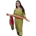GoSriKi Women39s Rayon Viscose Printed Straight Kurta