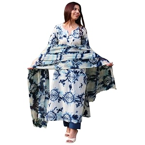 GoSriKi Womens Viscose Printed Straight Kurta with