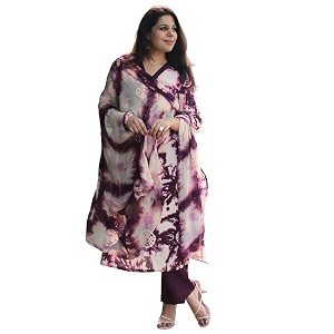 GoSriKi Womens Viscose Printed Straight Kurta with