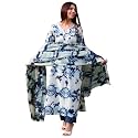 GoSriKi Women39s Viscose Printed Straight Kurta with