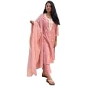 GoSriKi Women Cotton Blend Kurta Pant With