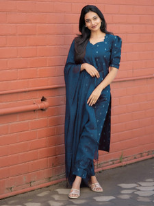 Gosriki Women Kurta Pant Dupatta Set