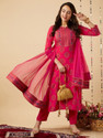 Gosriki Women Kurta Pant Dupatta Set