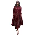 GoSriKi Women Kurta Set Rayon Viscose
